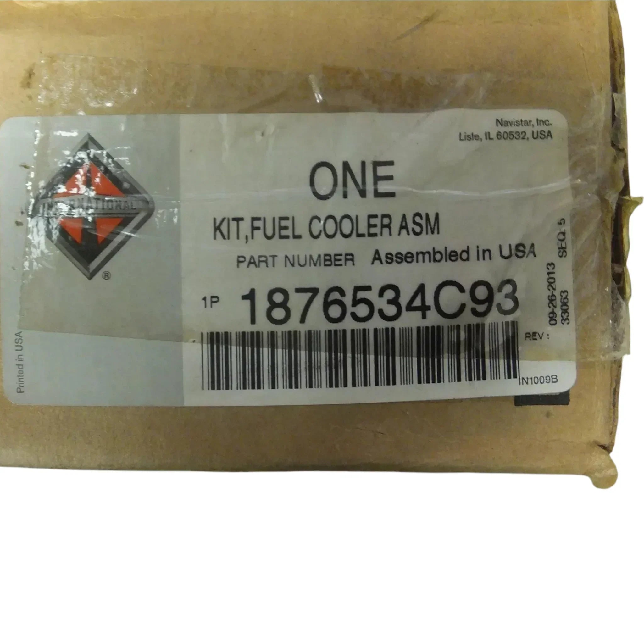 1876534C91 Genuine International Fuel Cooler Kit Assembly