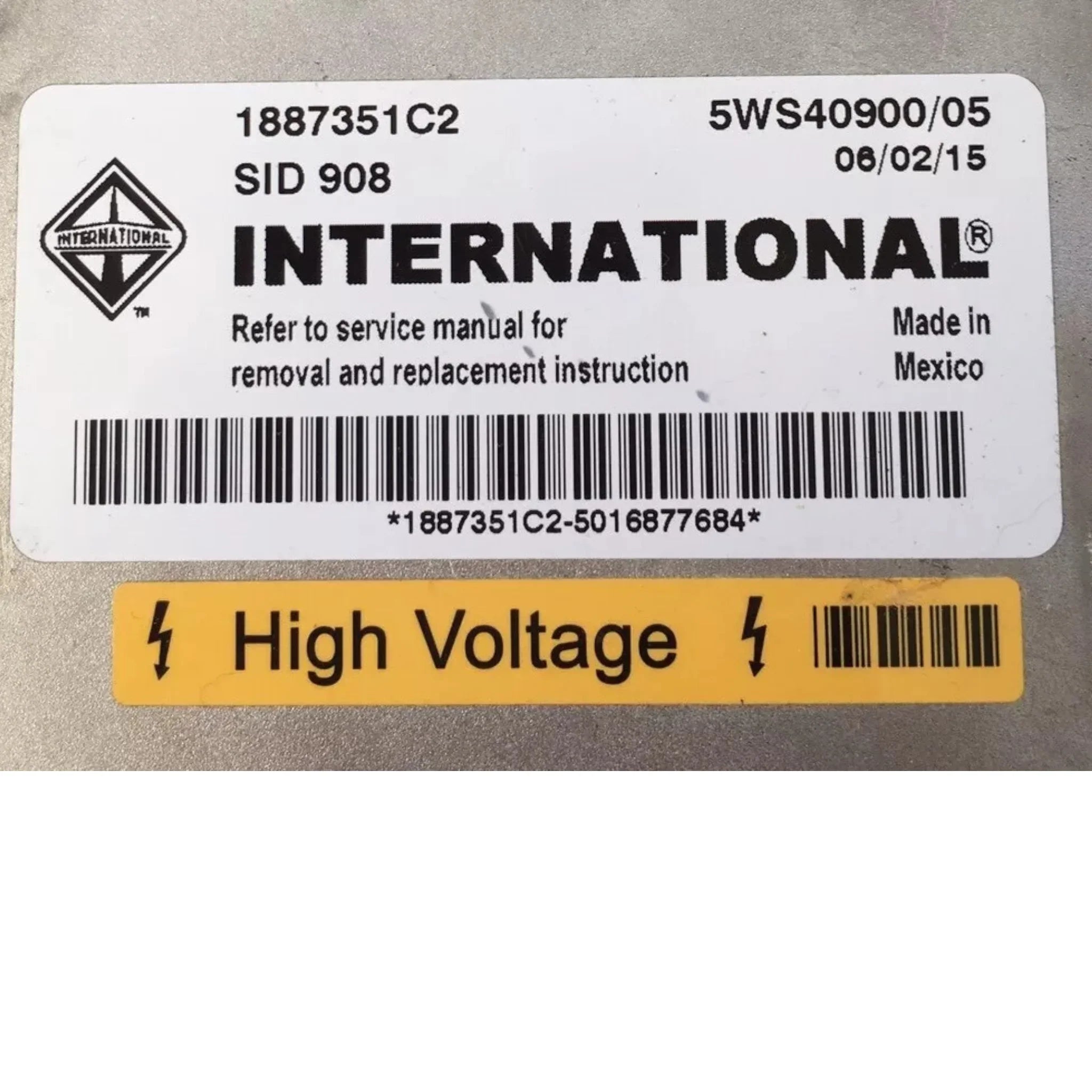 1887351C2 Genuine International Electronic Control Module*