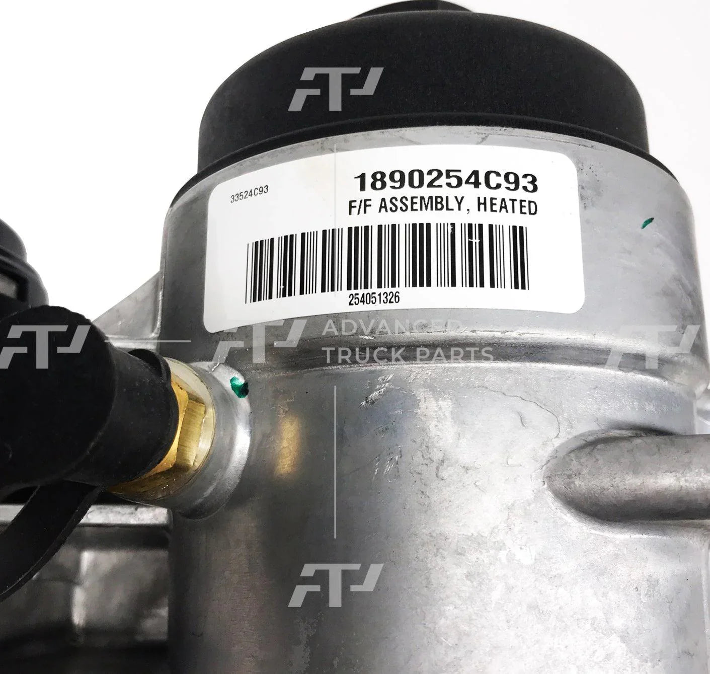 1890254C93 Genuine International Header Assy Fuel Filter With Heater
