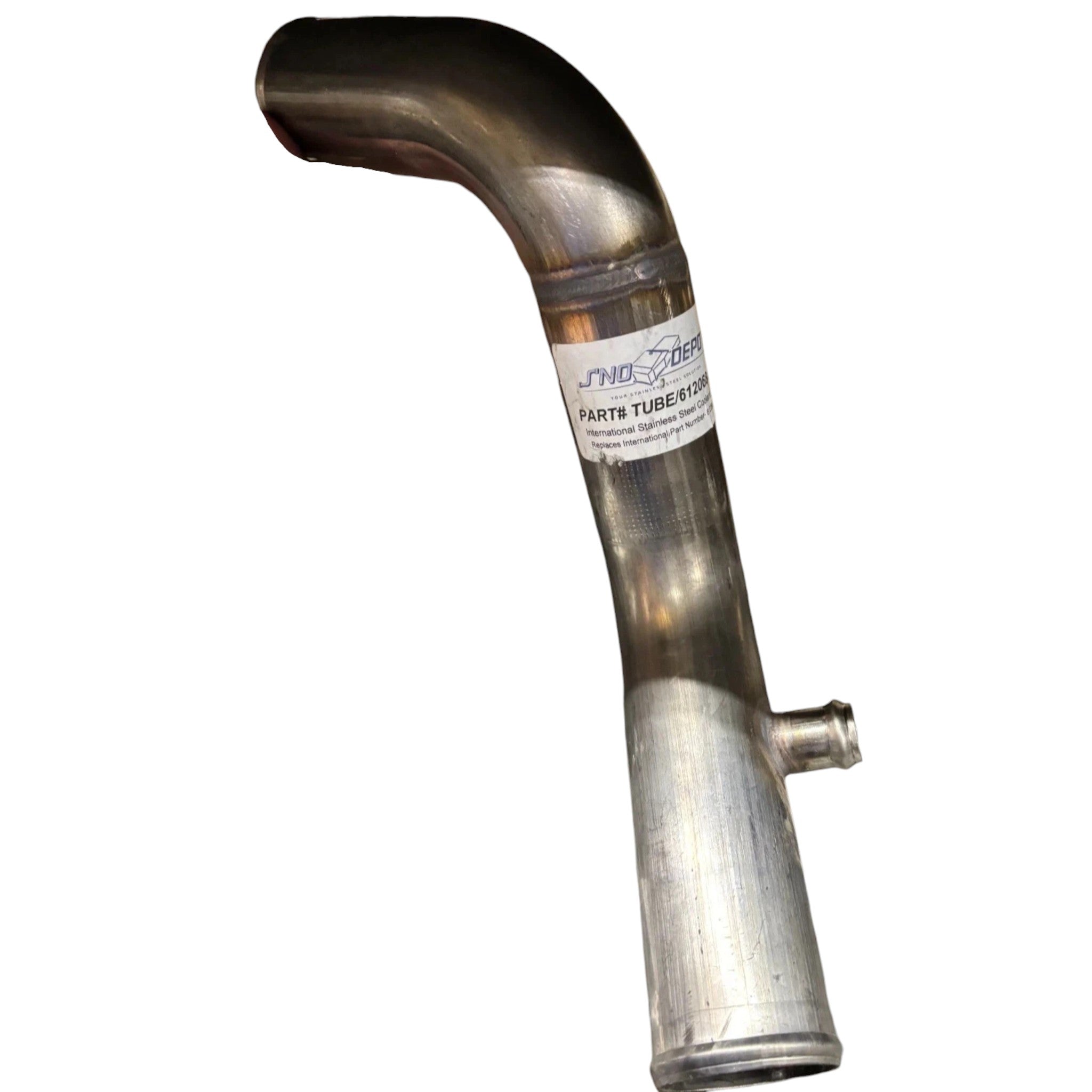 6120684C1 Genuine International Radiator Pipe Stainless Steel