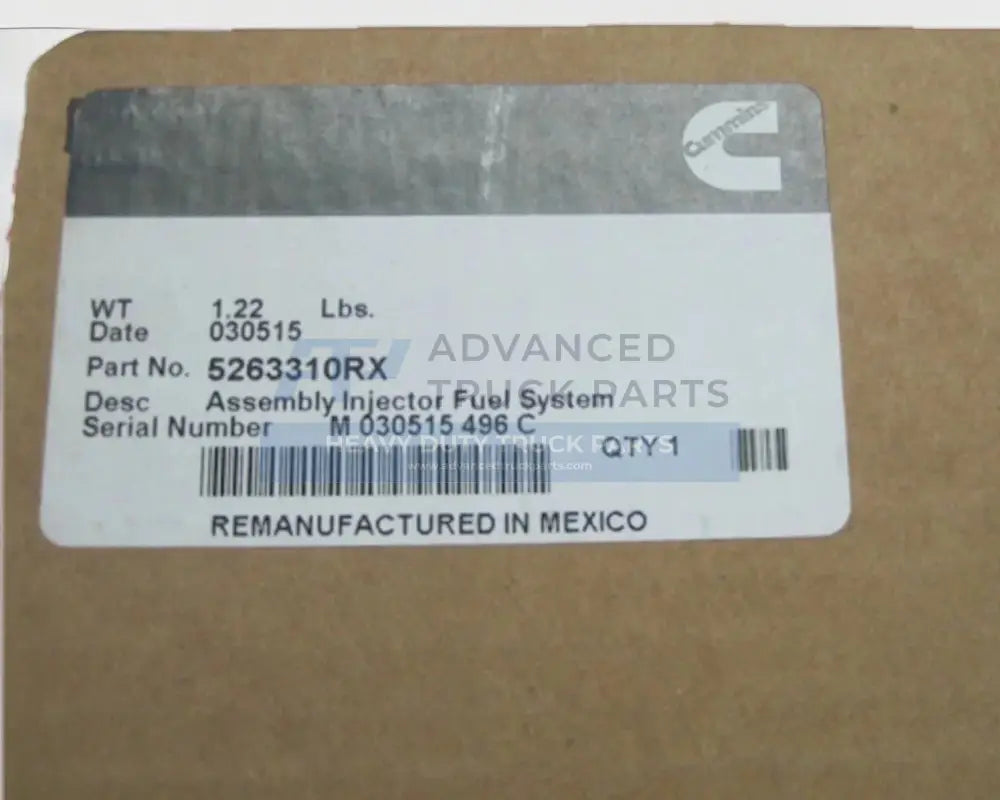 2003-2012 Genuine Cummins ISC/ISL Fuel Injector - FUEL INJECTOR