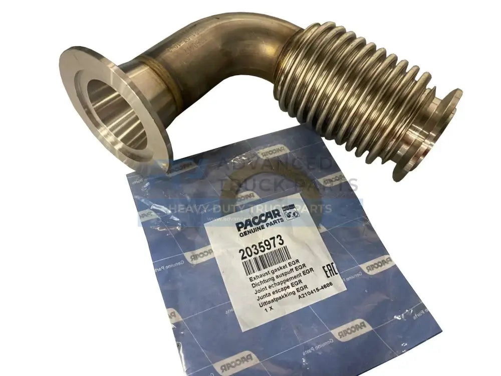 1860417Pe Genuine Paccar Pipe - Flexible Egr Valve To Cooler