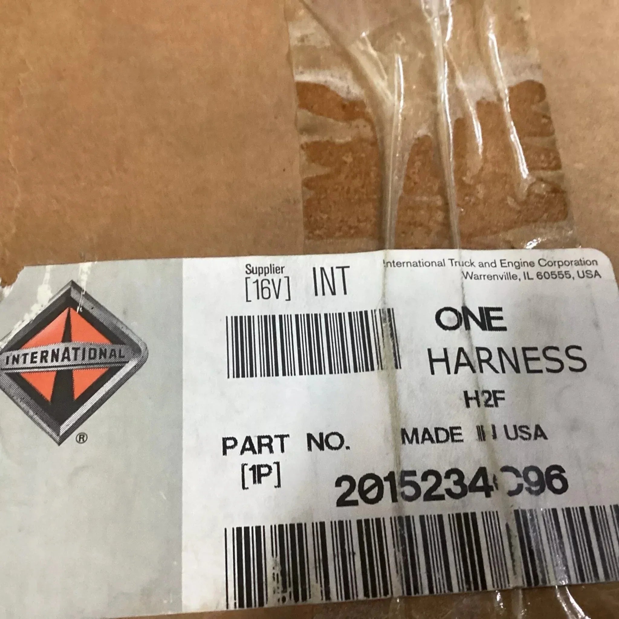 2015234C95 International Harness Platform