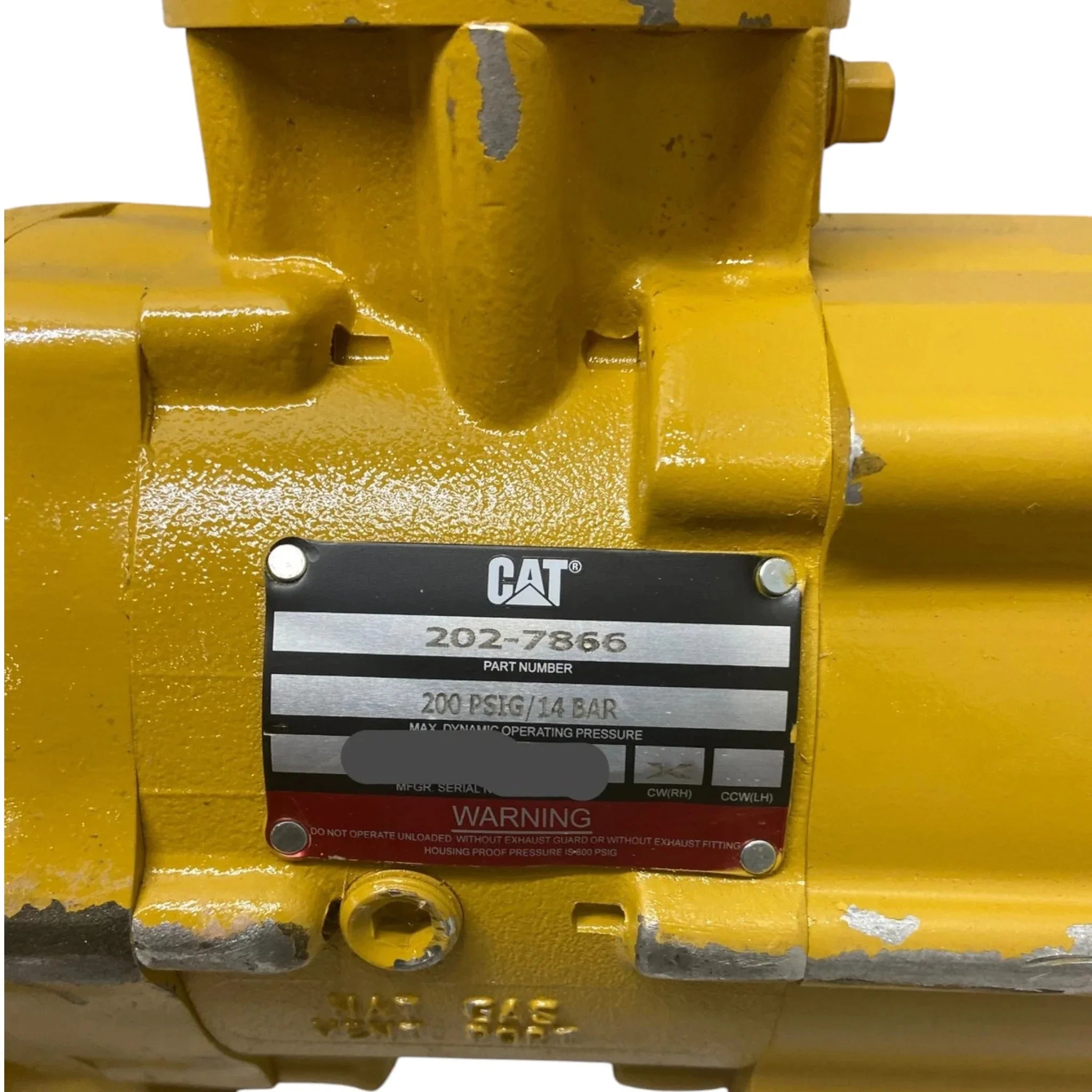 2027866 CAT Starting Motor