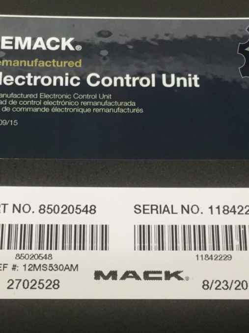 25101097 Genuine Mack Electronic Control Unit