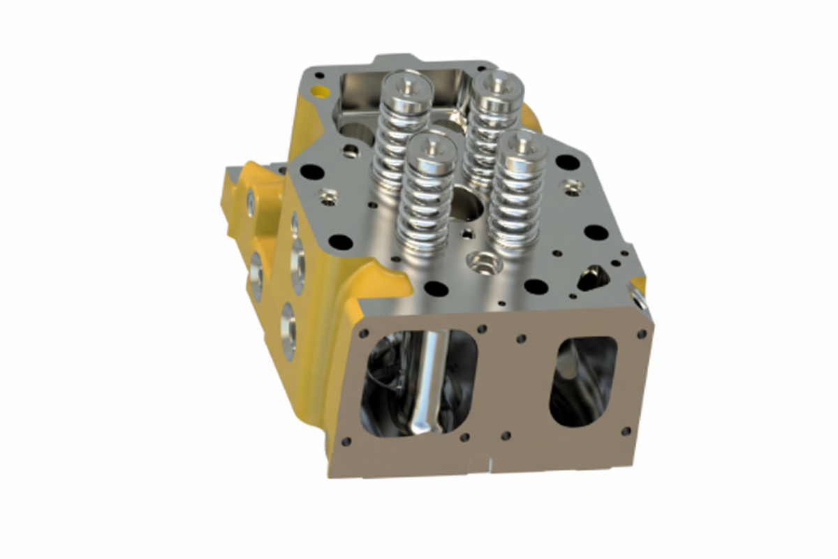 Genuine CAT 24 Valve Basic Engine Cylinder Head