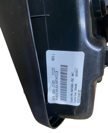 R59-6093-221000 Genuine Paccar Right Mirror