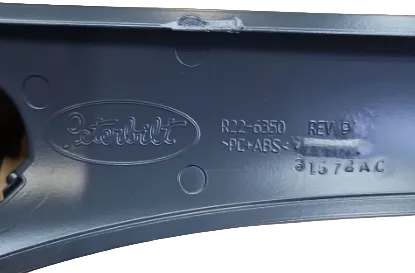 R22-6350 Genuine Peterbilt A-Pillar Vane Cover