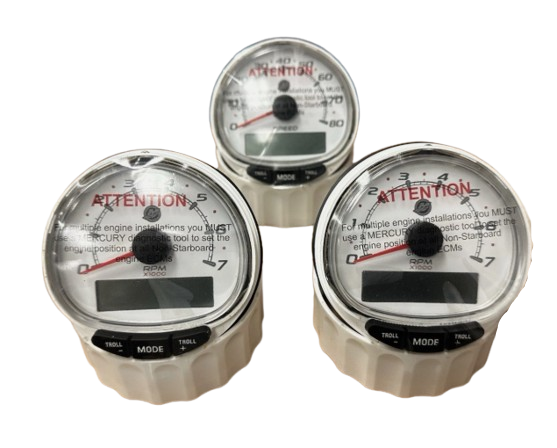 864650A13 Genuine Mercury Tachometer and Speedometer Kit
