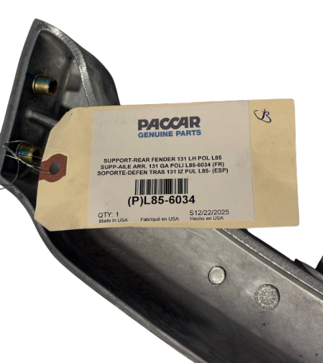 L856034 Genuine Paccar Fender Support
