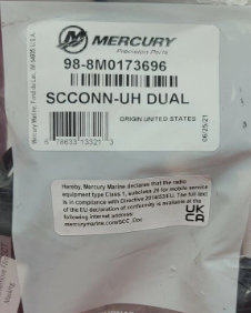 8M0173696 Genuine Mercury Smartcraft Connect Dual Engine Under Helm Kit