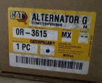 0R3615 Genuine Cat Alternator