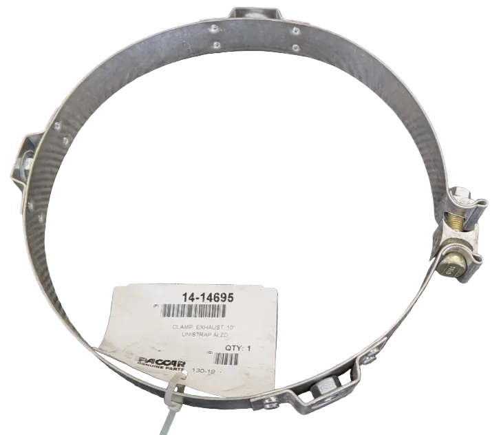 14-14695 Genuine Paccar Muffler Guard Heat Shield Mount Exhaust Clamp 10
