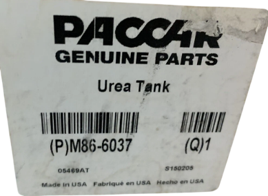 M86-6037 Genuine Paccar Diesel Exhaust Fluid Tank