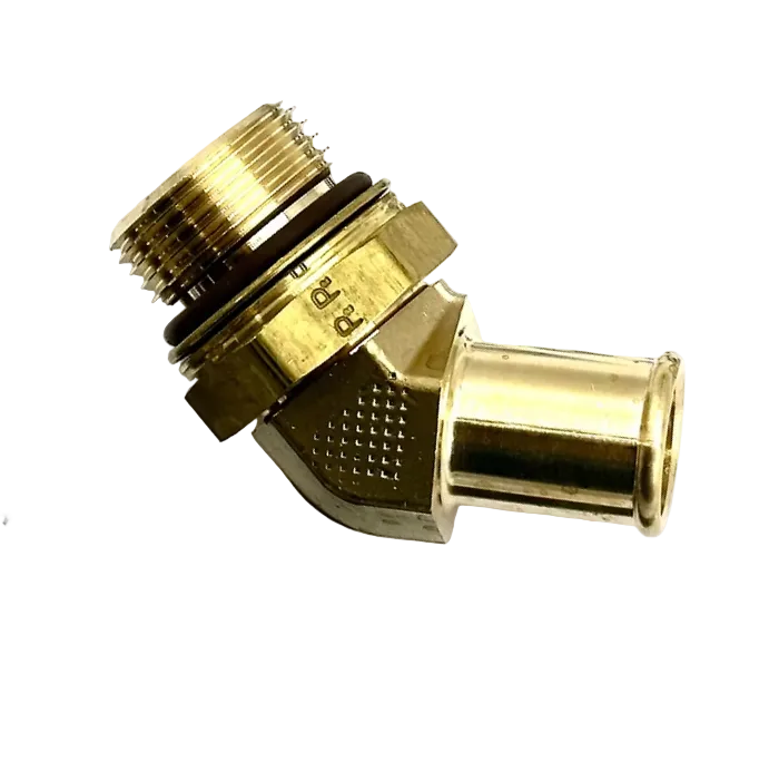 177.88212M27 Genuine Paccar Fitting 45 Degree 3/4 Inch Hose Bead