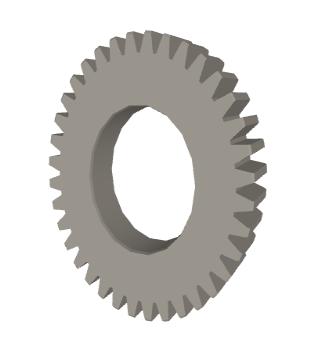 3349101 Genuine Cummins Hydraulic Pump Gear