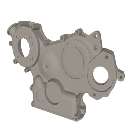 4901107 Genuine Cummins Front Gear Cover