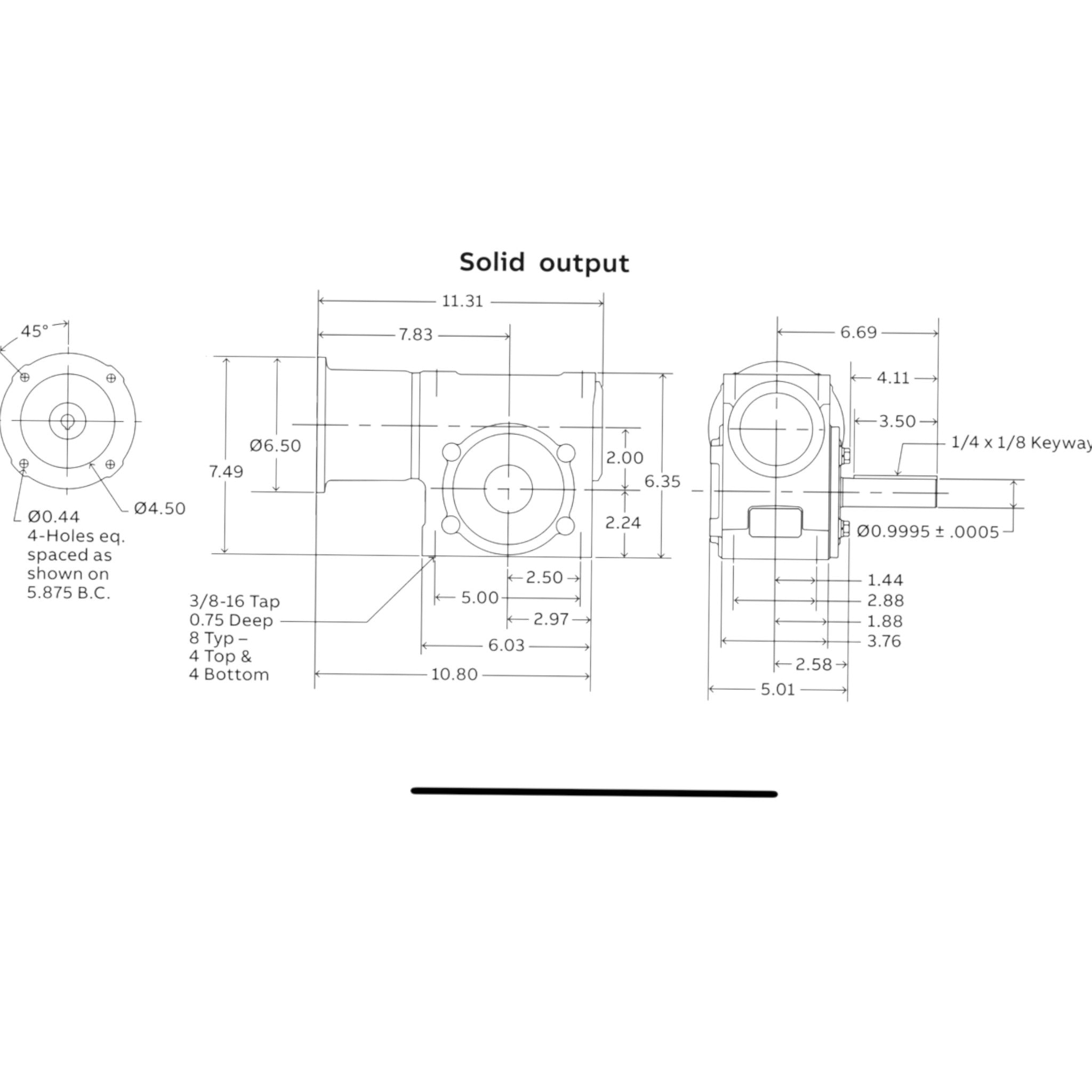202A10L14 Dodge Tigear-2 Series Reducer