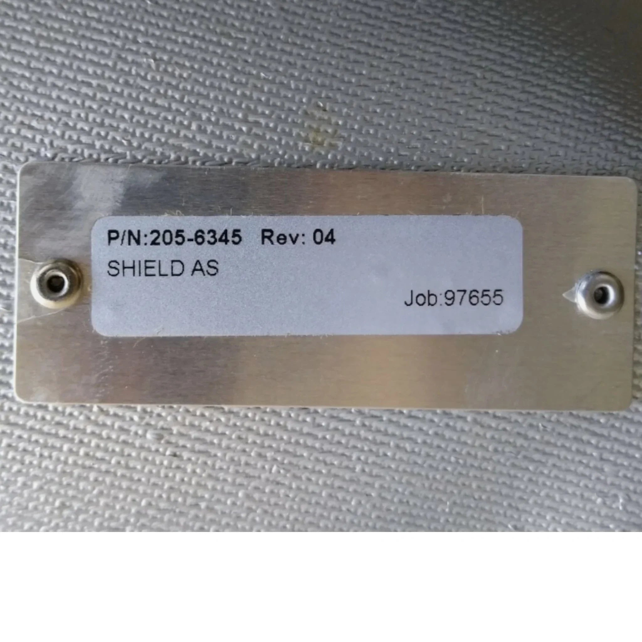 205-6345 CAT Heat Shield Assembly