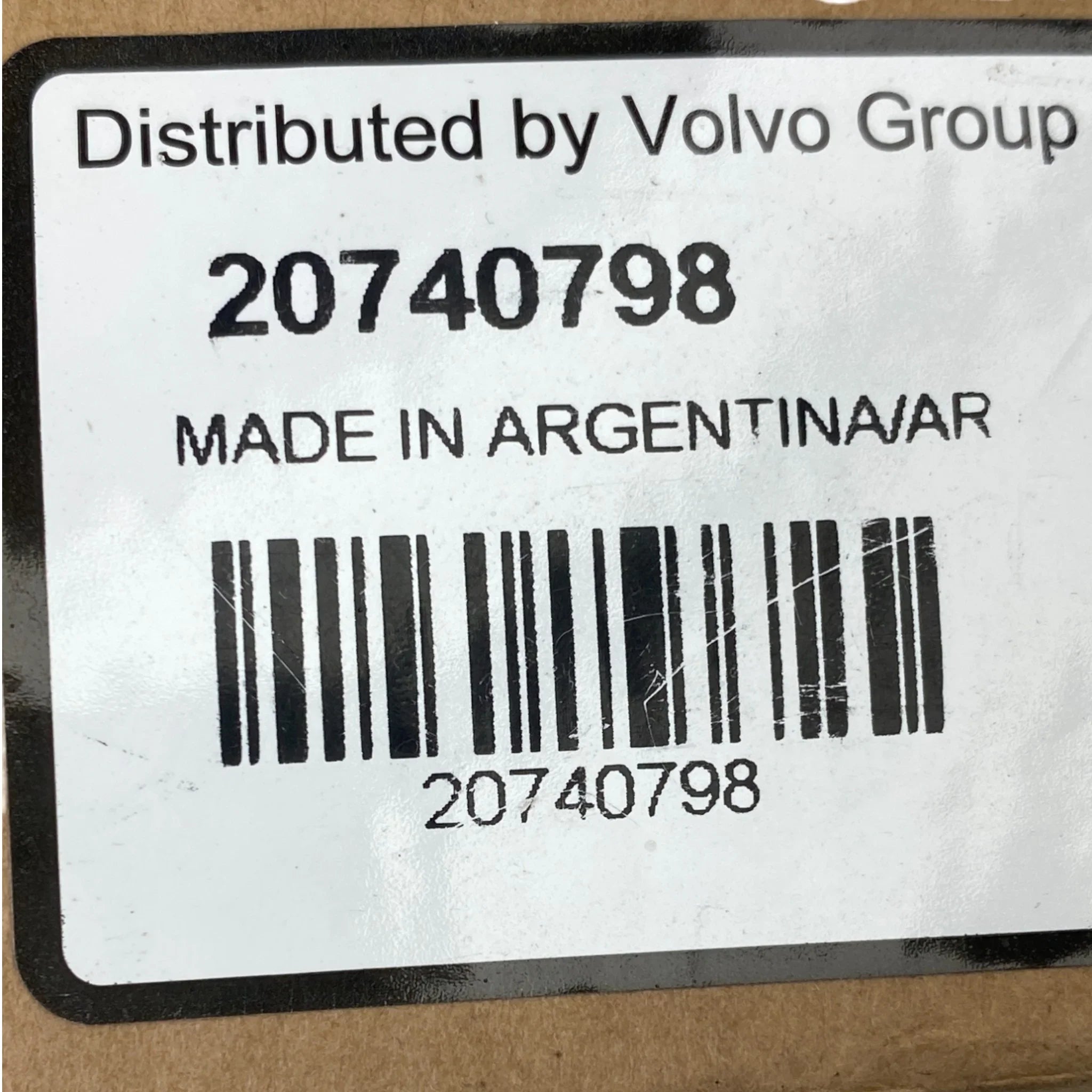 20561995 Genuine Volvo Inlet Valve