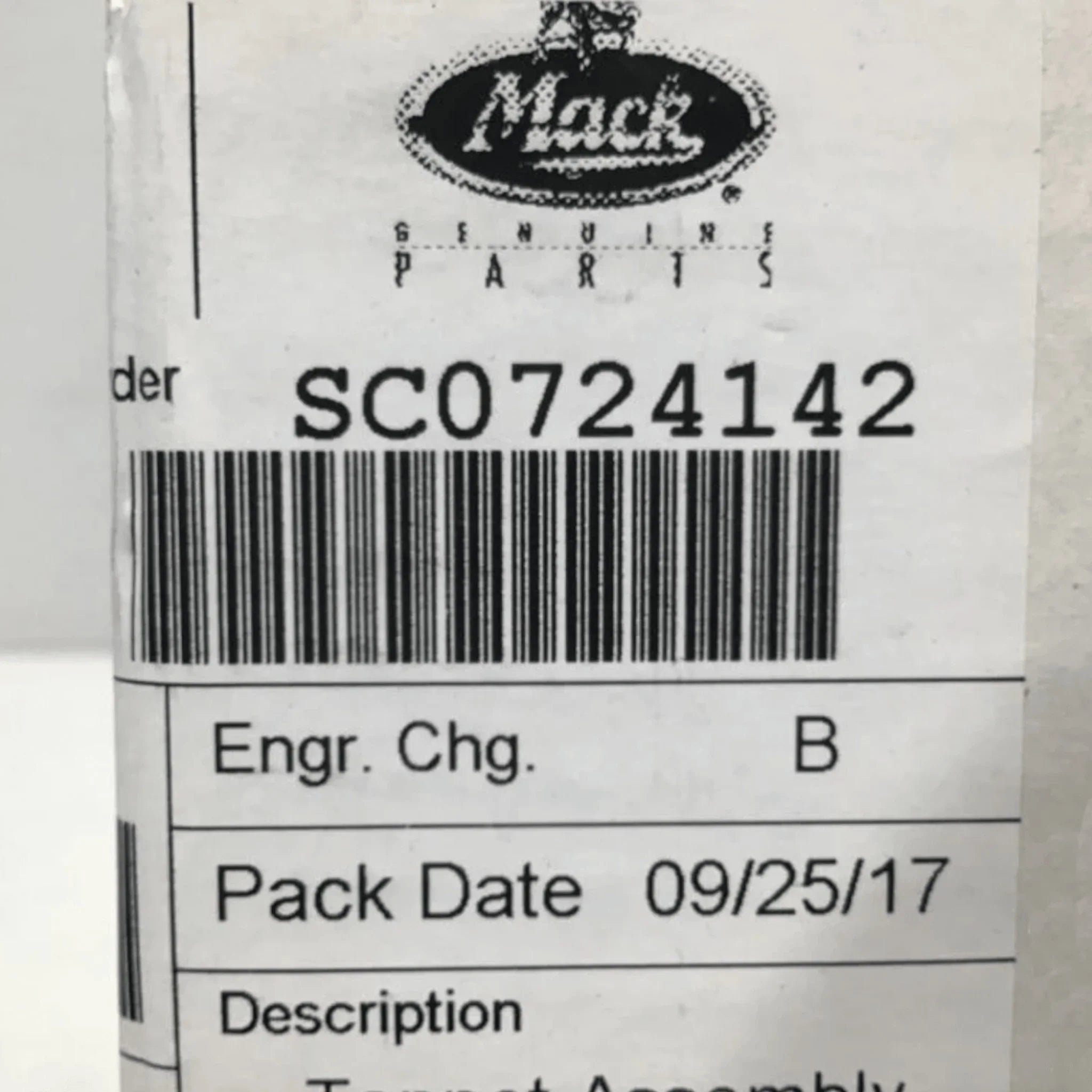20706599 Genuine Volvo Lifting Roller - Truck To Trailer