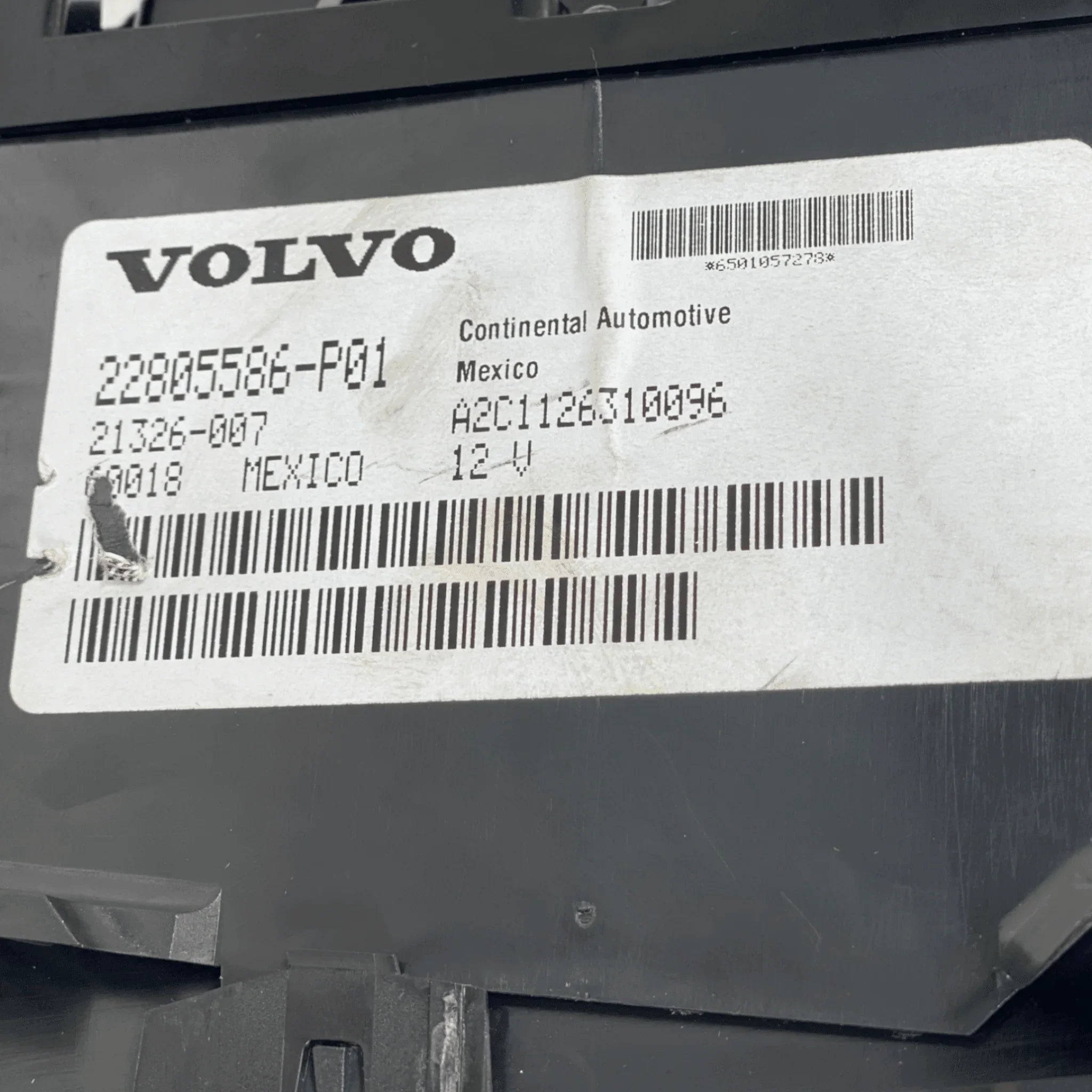 20896398 Genuine Volvo Instrument Cluster