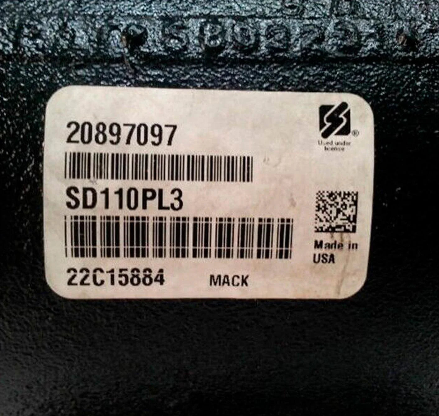 20897097 Genuine Volvo Power Steering Gear SD110