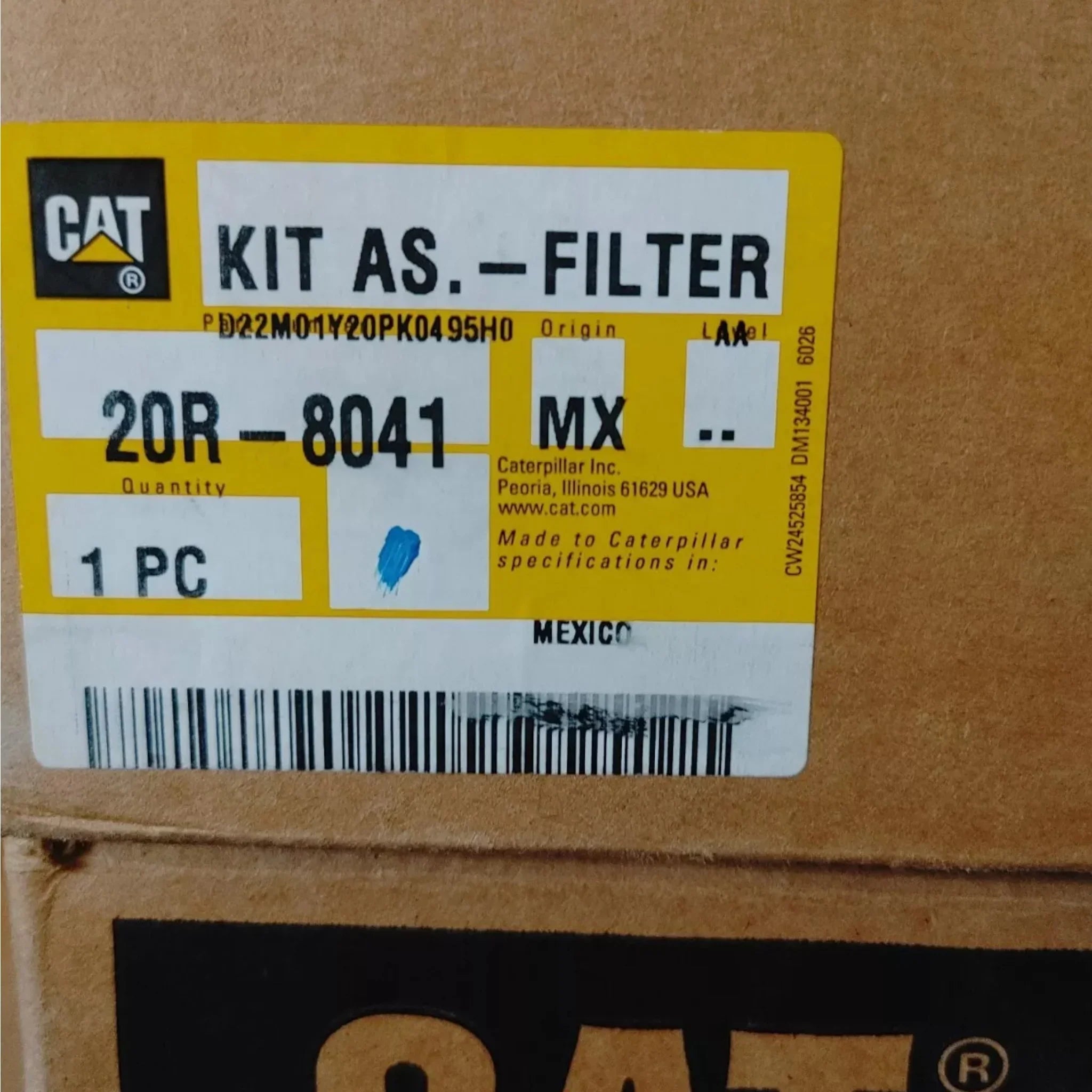 20R6079 Cat Reman Diesel Particulate Filter (DPF) Kit