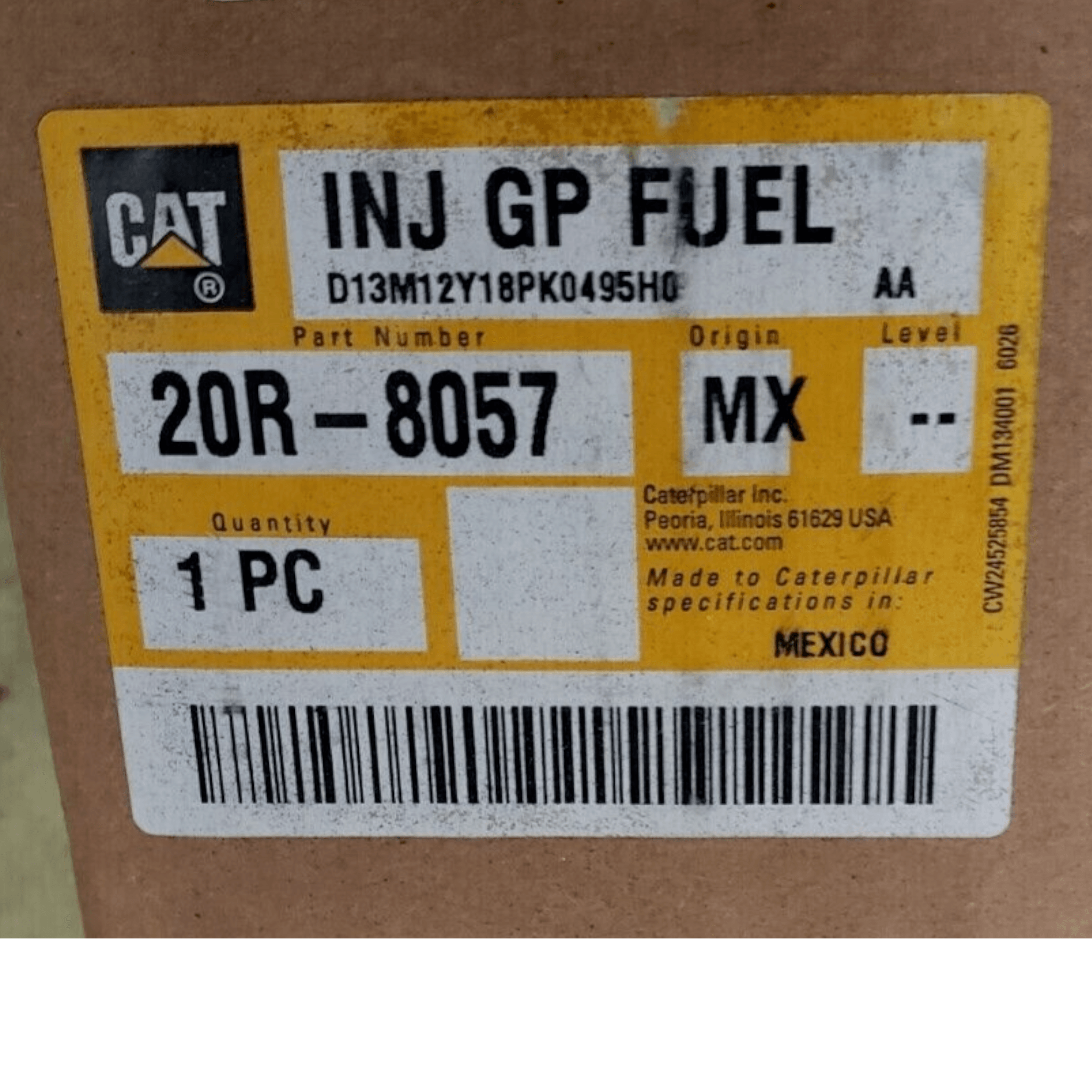 20R-8058 Genuine Caterpillar Fuel Injector Set Of 6 — ADVANCED TRUCK PARTS