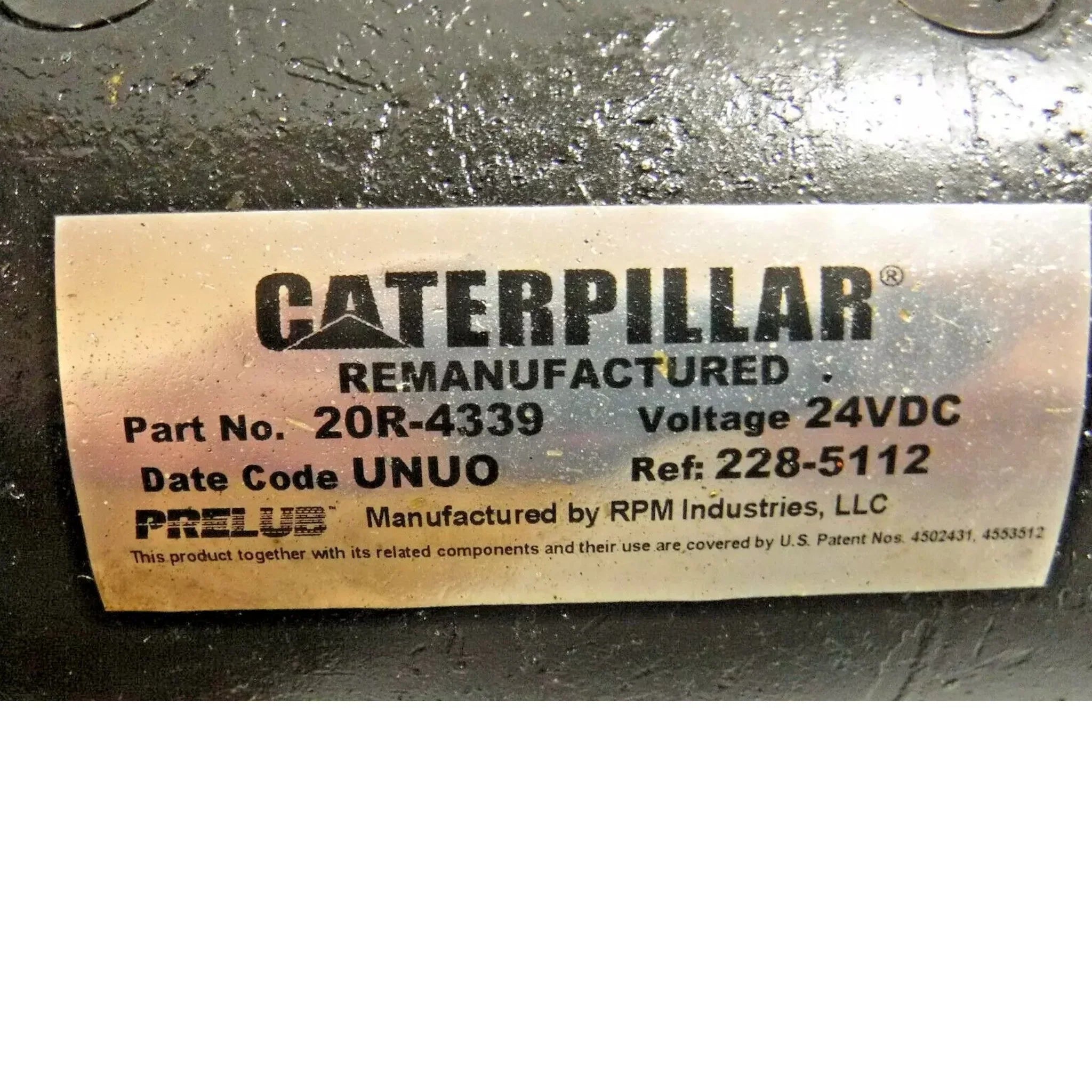 20R8989 CAT Reman Electric Drive Pump