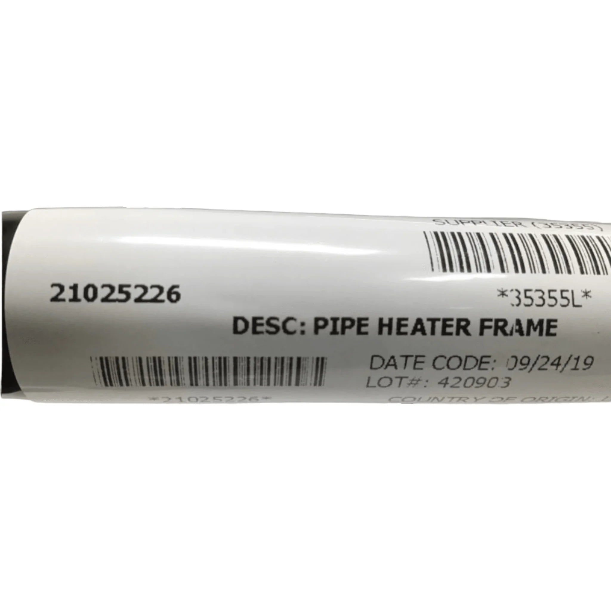 21025226 Genuine Mack Pipe - Truck To Trailer