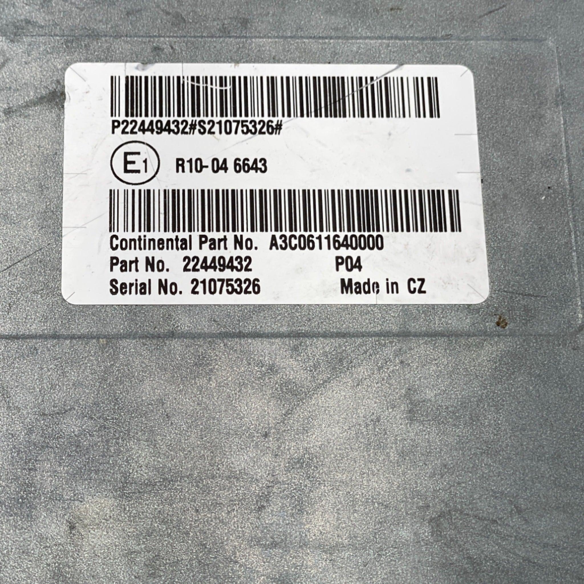 21063597 Genuine Volvo Control Unit For Volvo/ Mack Used