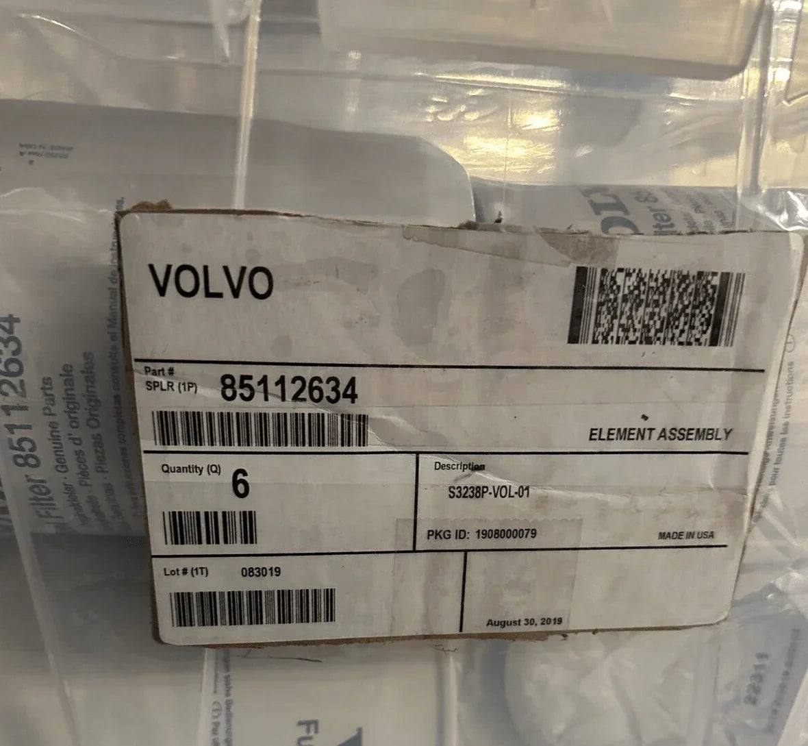 21113668 Genuine Volvo Fuel Filter