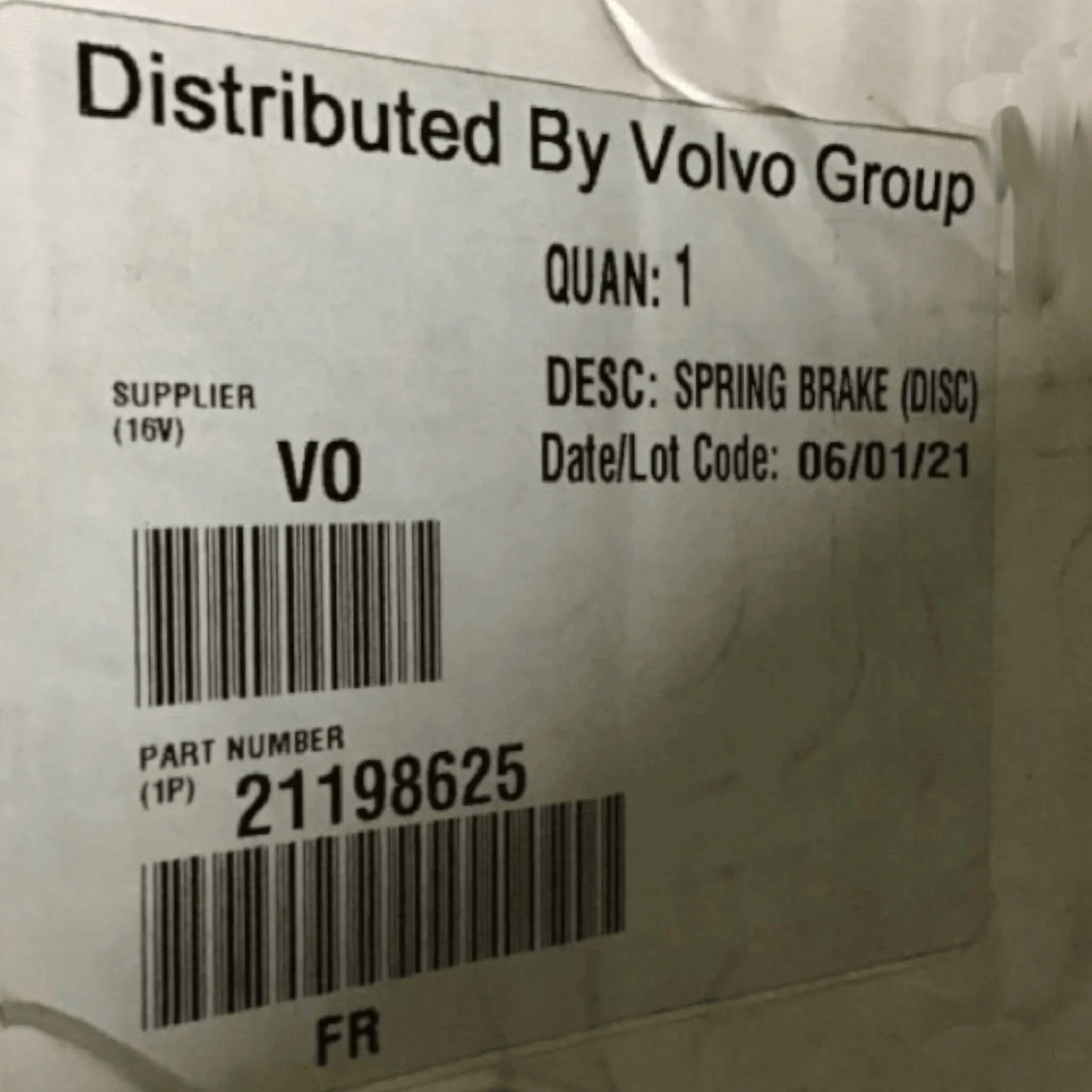 21198625 Genuine Volvo Brake Chamber - Truck To Trailer