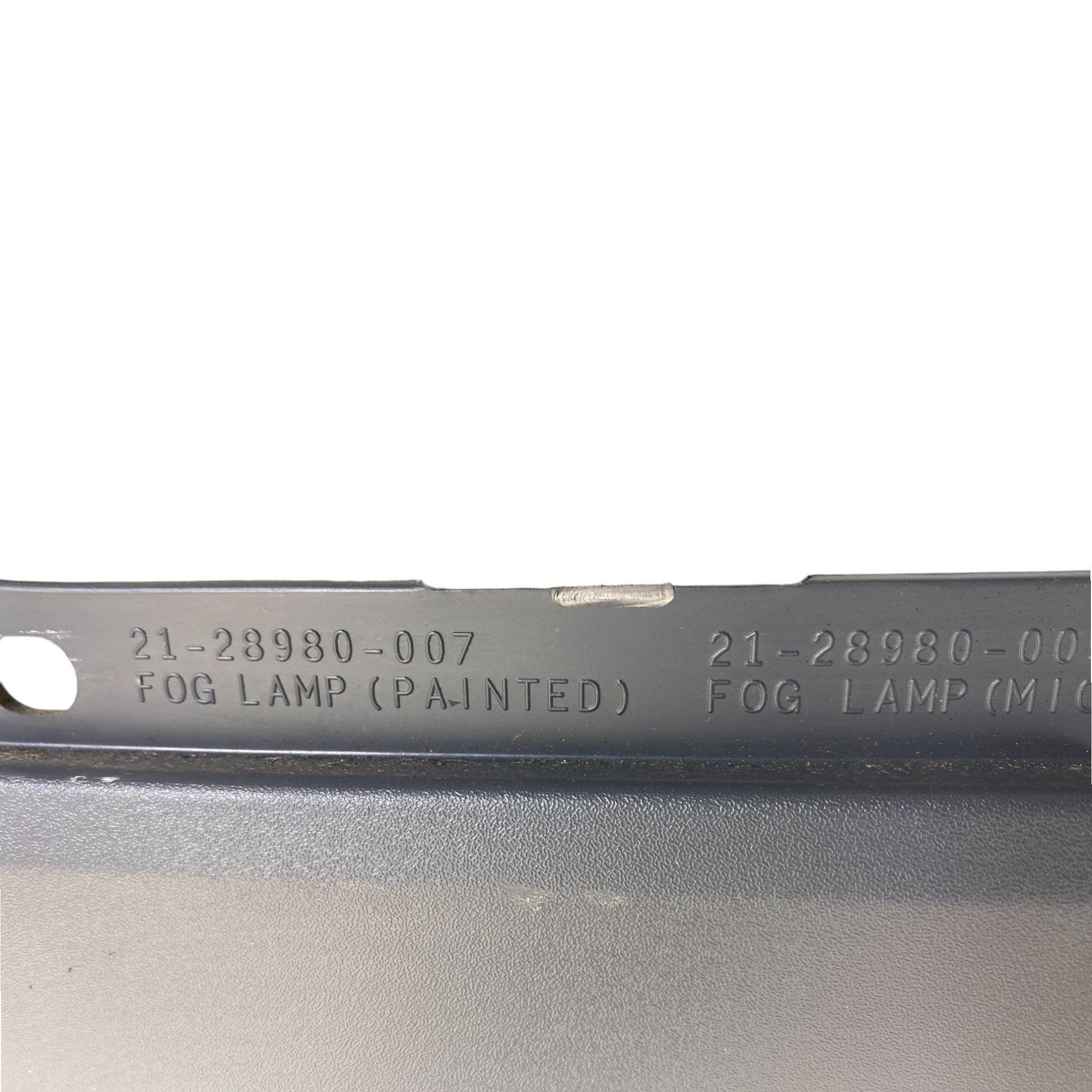2128980001 Genuine Freightliner Right Side Bumper Fascia