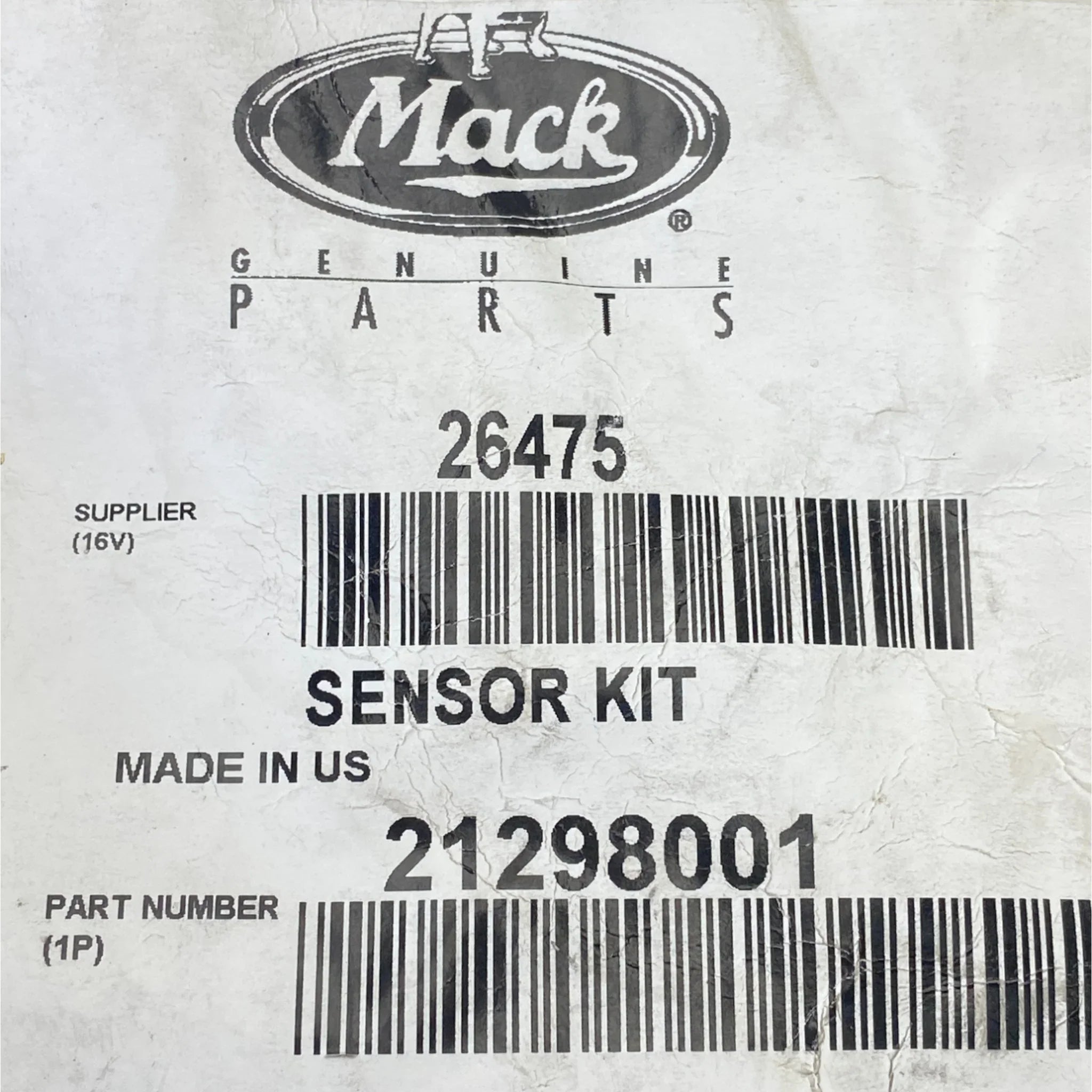 20979160 Genuine Mack Exhaust Temperature Sensor