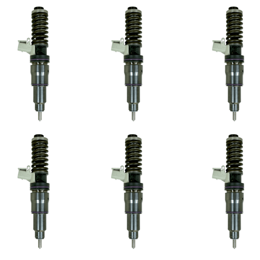 21371672 Genuine Volvo Fuel Injector Set Of 6 - ADVANCED TRUCK PARTS