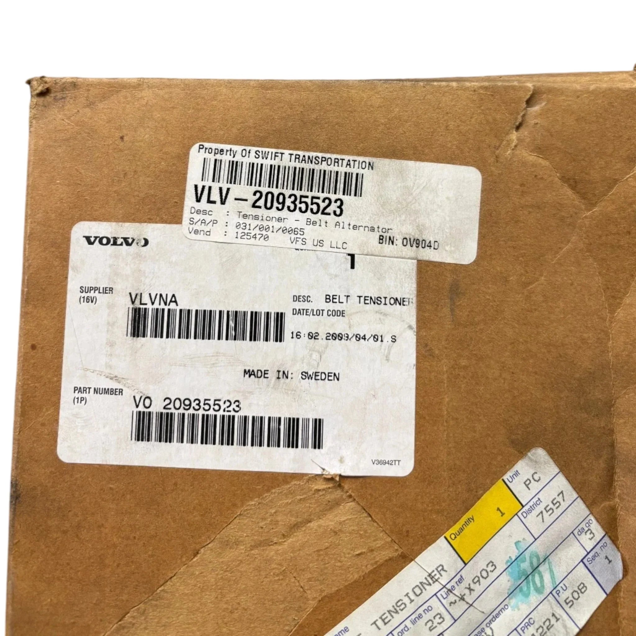 21404578 Genuine Volvo Belt Tensioner
