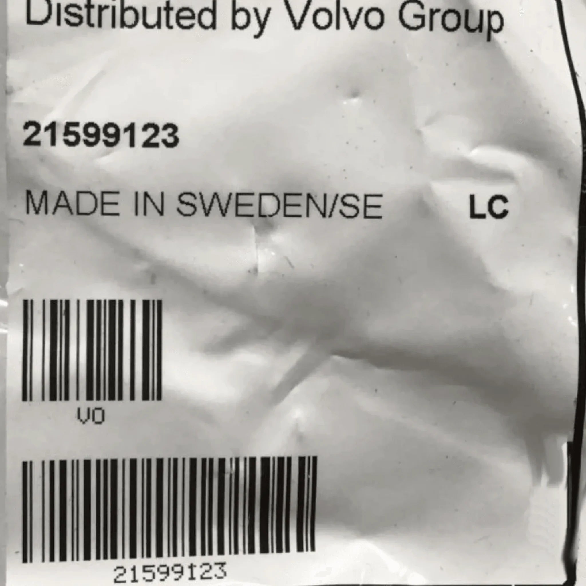 21599123 Genuine Volvo Pipe - Truck To Trailer