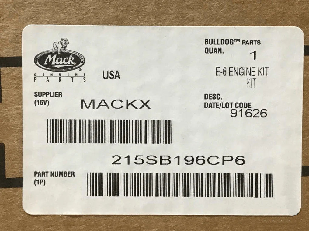215SB196CP6 Genuine Mack Overhaul Kit - Truck To Trailer