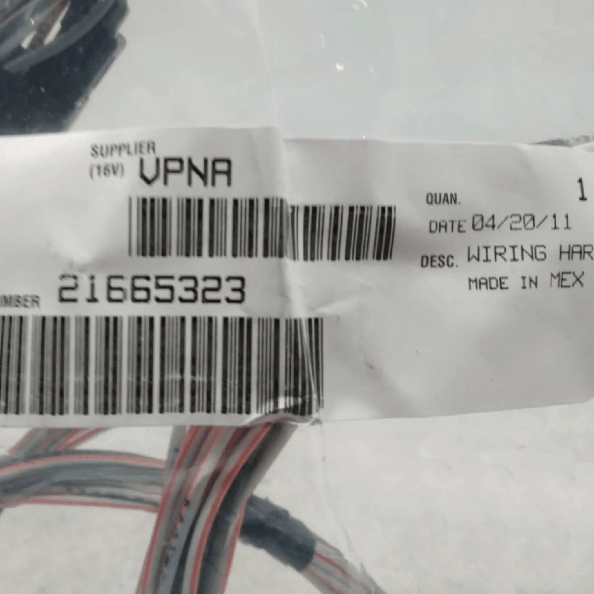 21665323 Genuine Mack Wires - Truck To Trailer