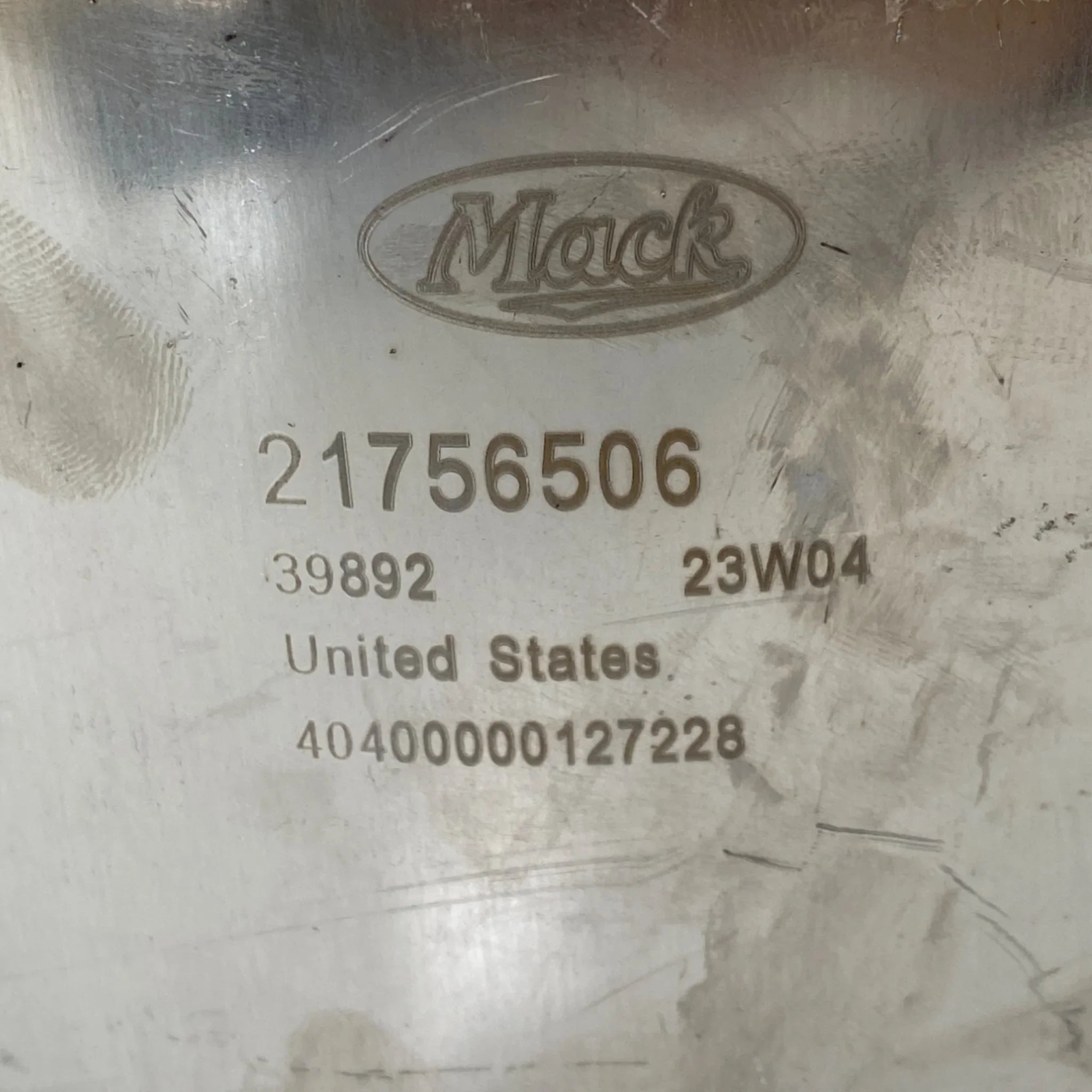 43006209 Genuine Mack Catalyst For Volvo/ Mack Mp8