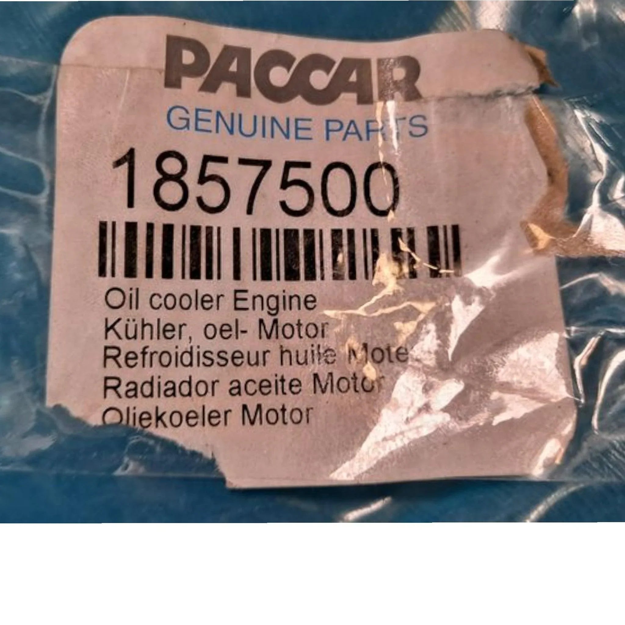 2184273 Genuine Paccar Oil Cooler
