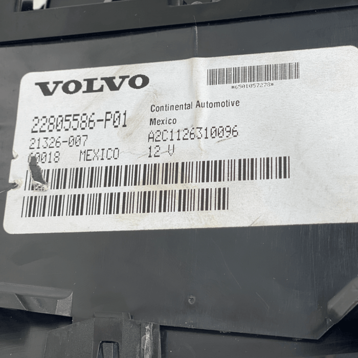 21844857 Genuine Volvo Instrument Cluster - ADVANCED TRUCK PARTS