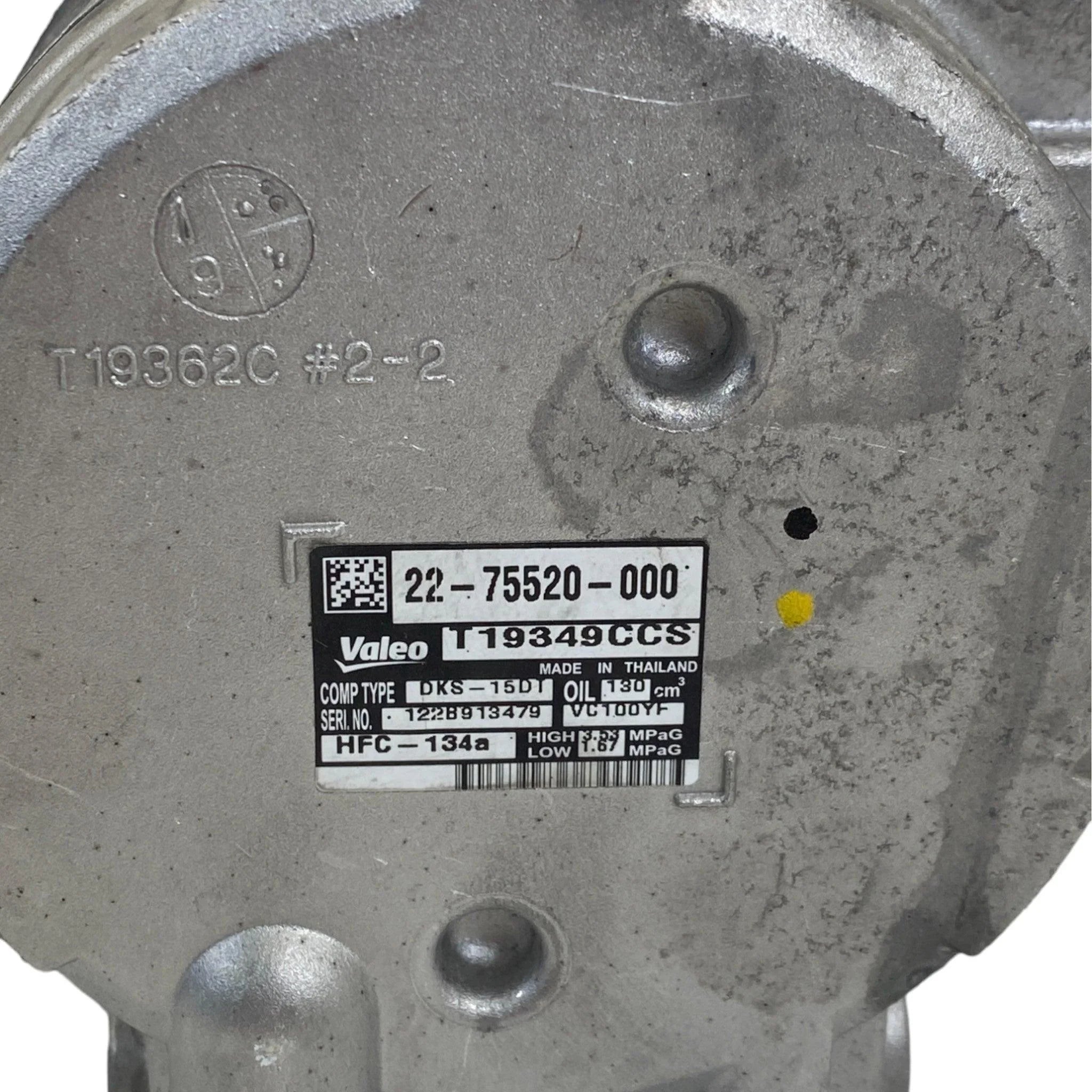 304QP10S151062 Genuine Valeo Ac Compressor 160Mm For Freightliner Cascadia