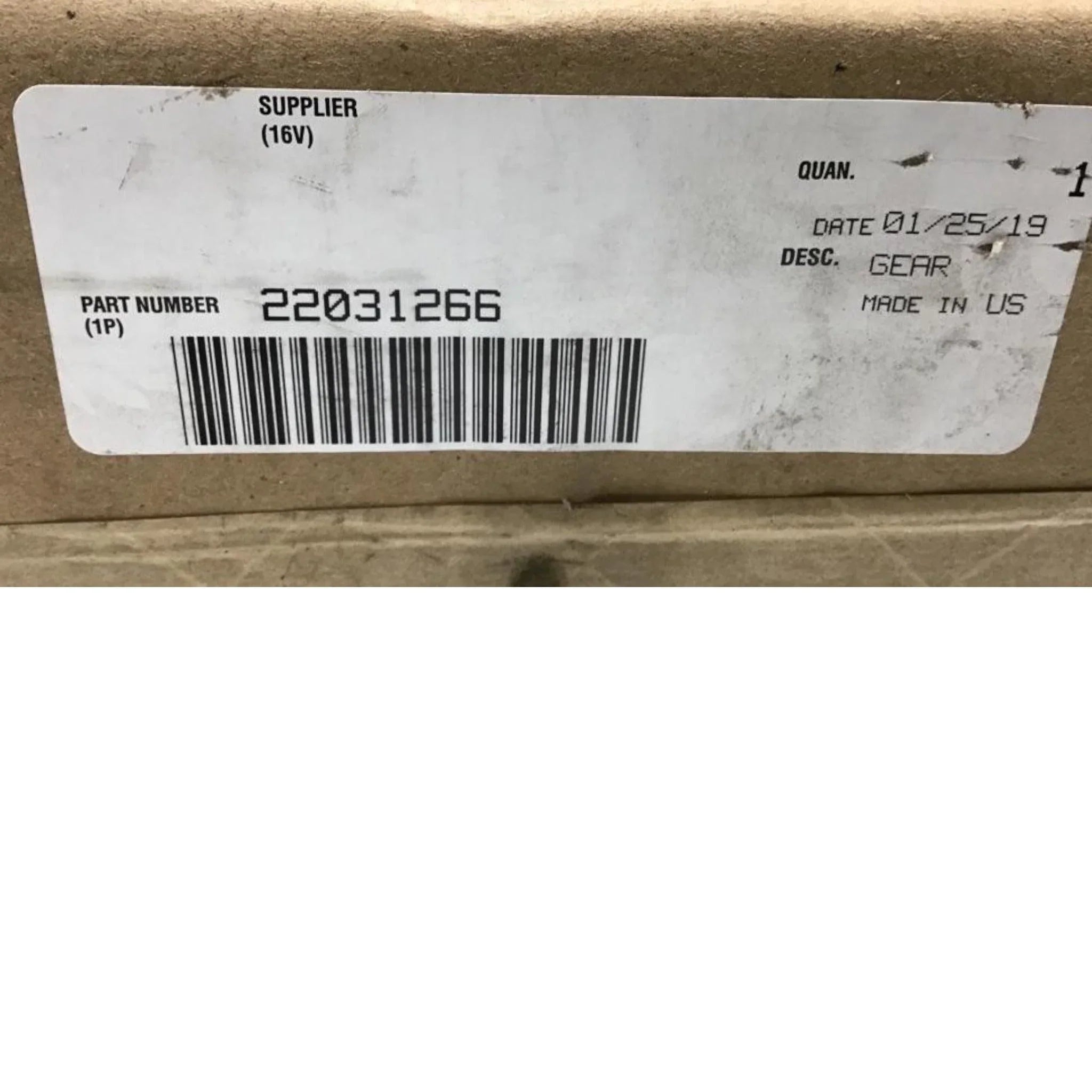 22031266 Genuine Volvo/Mack Gear - Truck To Trailer