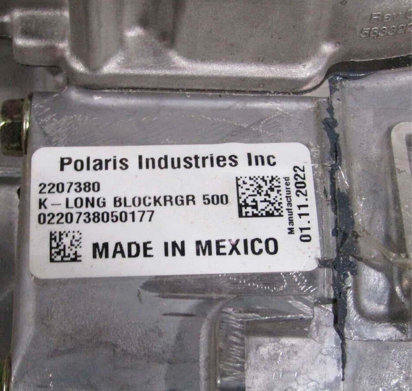 2207380 Polaris K-Long Block Kit For Polaris Ace 2018-2019 / Ranger 2018-2021