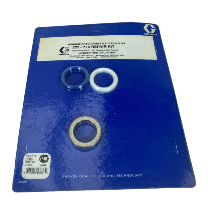 222-774 Genuine Graco Pump Seal Repair Kit - ADVANCED TRUCK PARTS