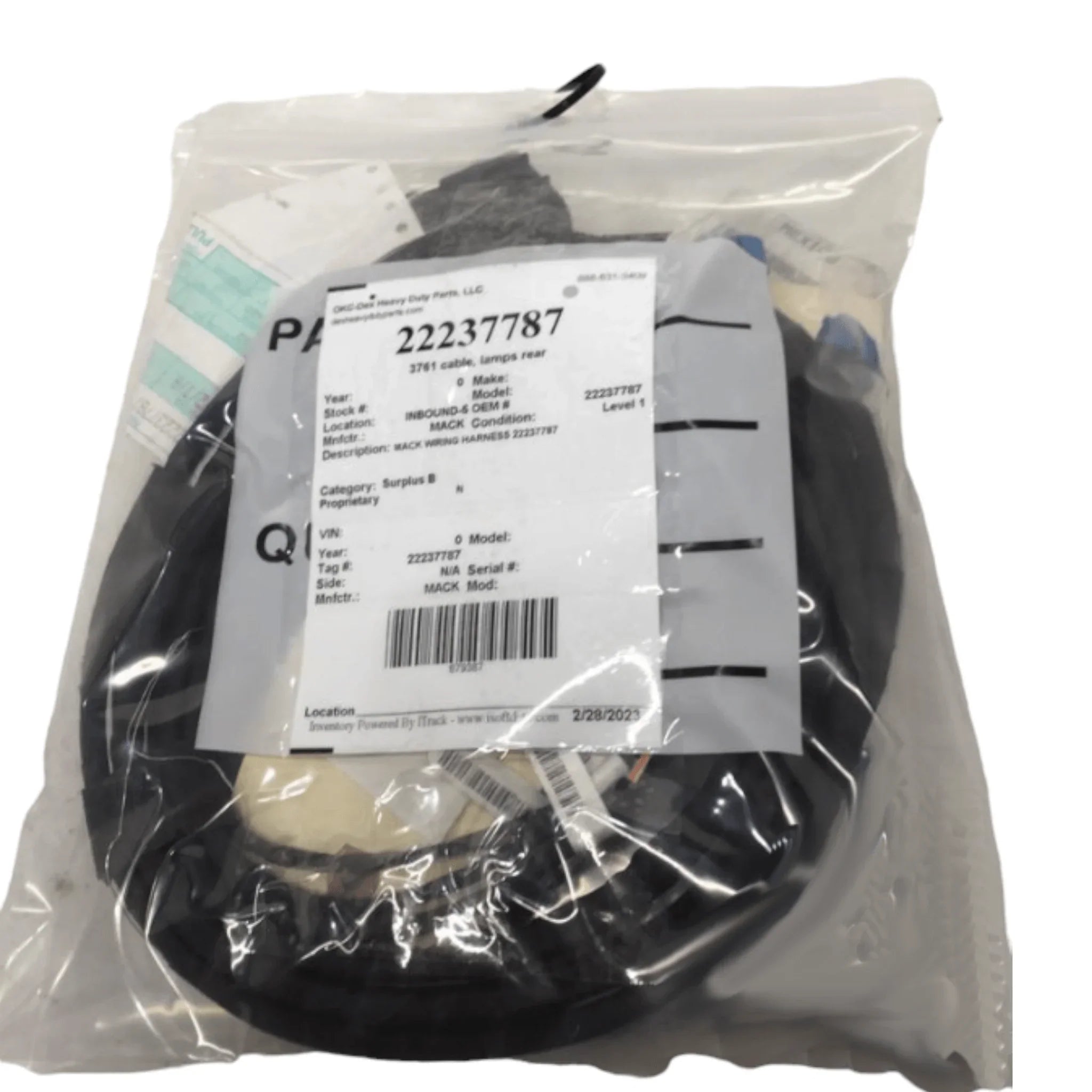 22237787 Genuine Mack Wiring Harness - Truck To Trailer