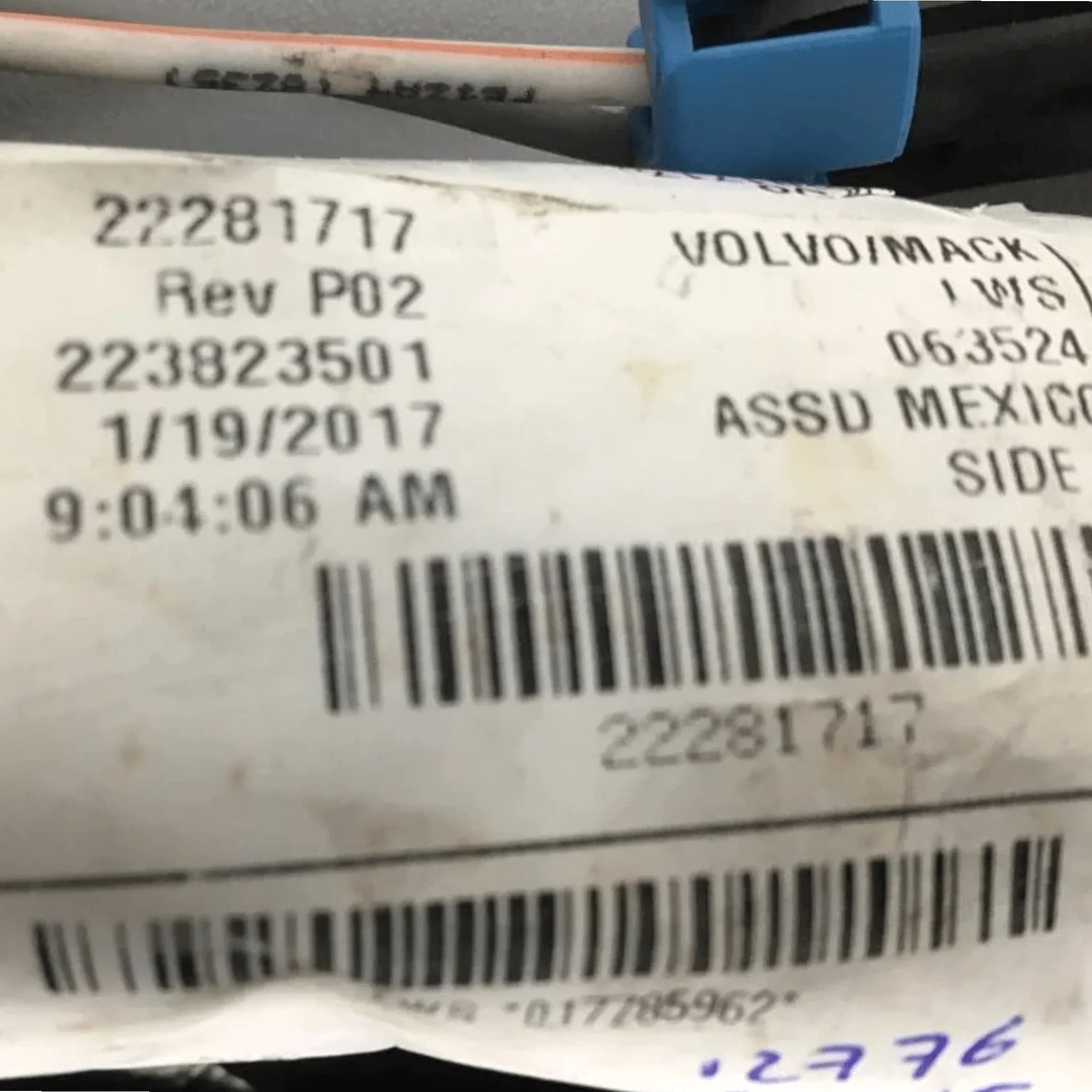 22281717 Genuine Volvo Wires - Truck To Trailer
